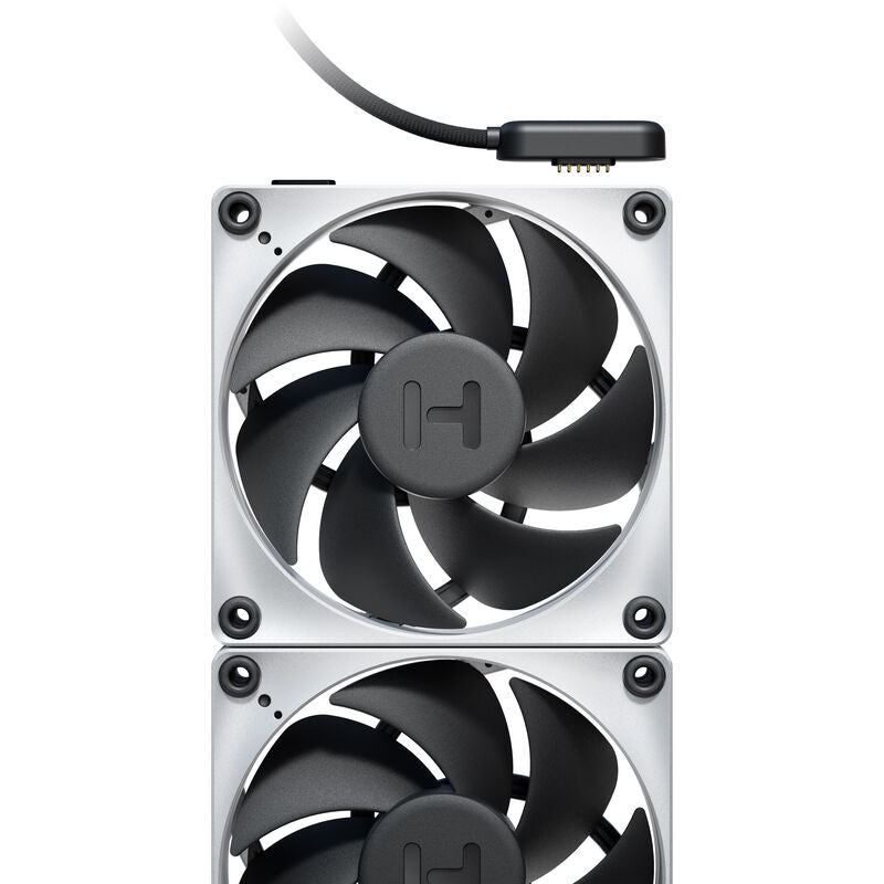 Hyte FP12 THICC vifte 3-pack 120 mm nærbilde av ramme