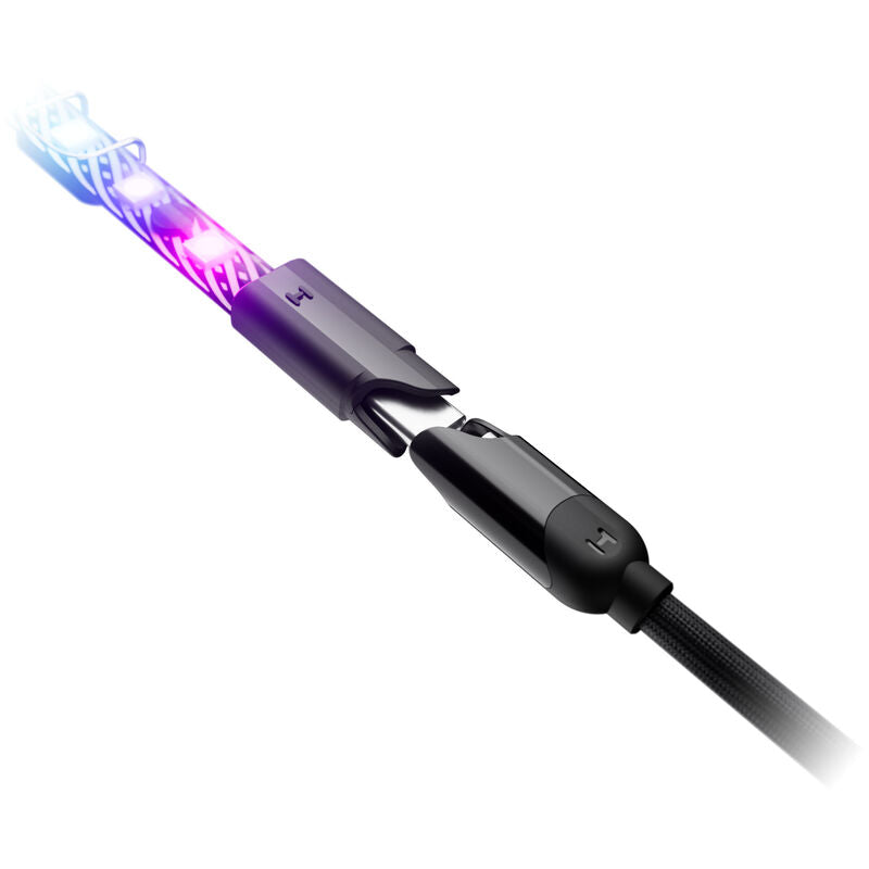 Hyte LS10 RGB LED-strip magnetisk detalj av LED