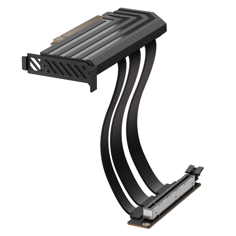 HYTE PCIe 5.0 Hyper Riser-kabel 200 mm Pitch Black bakside