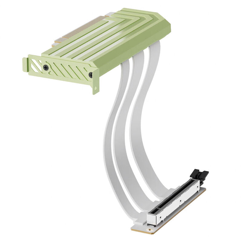 HYTE PCIe 5.0 Hyper riserkabel 200 mm Matcha Milk bakside