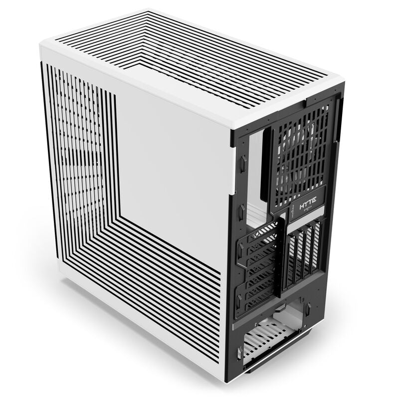 Hyte Y40 kabinett detalj av PCIe 4.0 riser-kabel