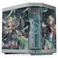 HYTE Y70 Firefly Japan Edition kabinett midtårn E-ATX sølv forfra