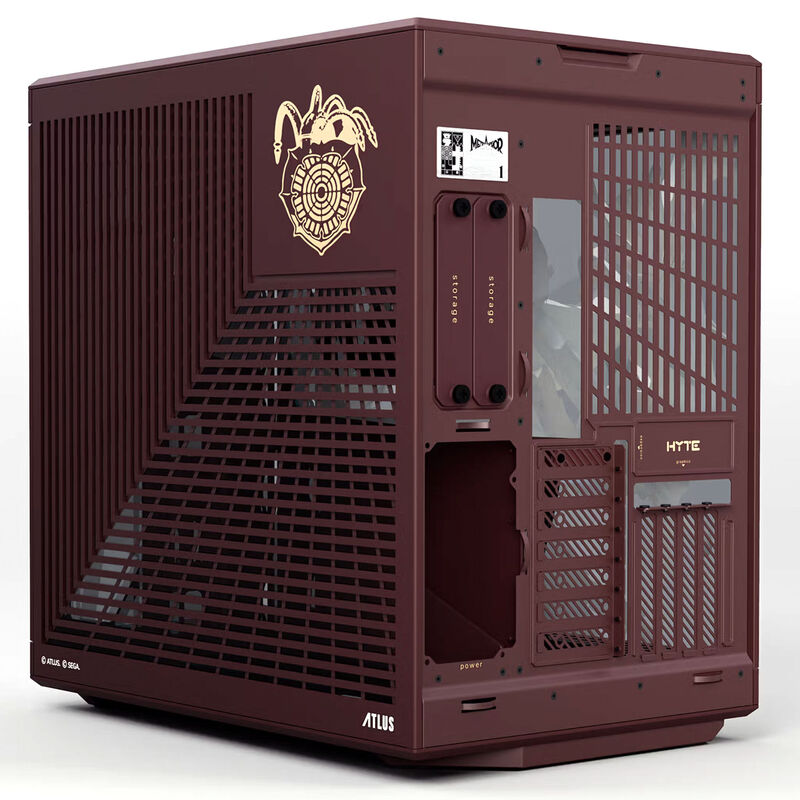 HYTE Y70 Metaphor ReFantazio kabinett midtårn sidepanel