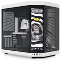 Hyte Y70 Touch Infinite kabinett midtårn ATX herdet glass Panda forfra