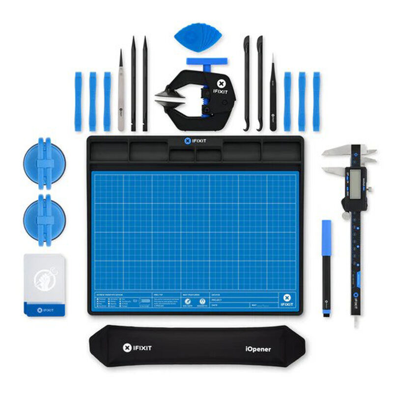 iFixit Pro Tech Demontage Kit demonteringsverktøy bakside