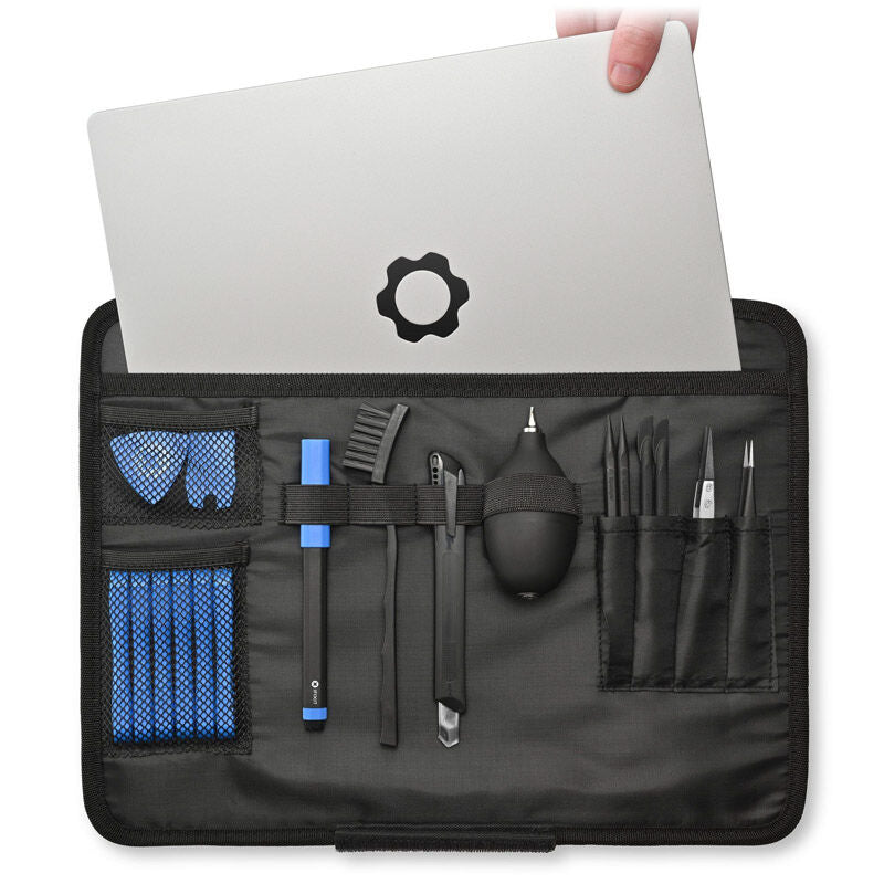 Detalj av verktøy i iFixit Repair Business Toolkit reparasjonssett for mobil og nettbrett