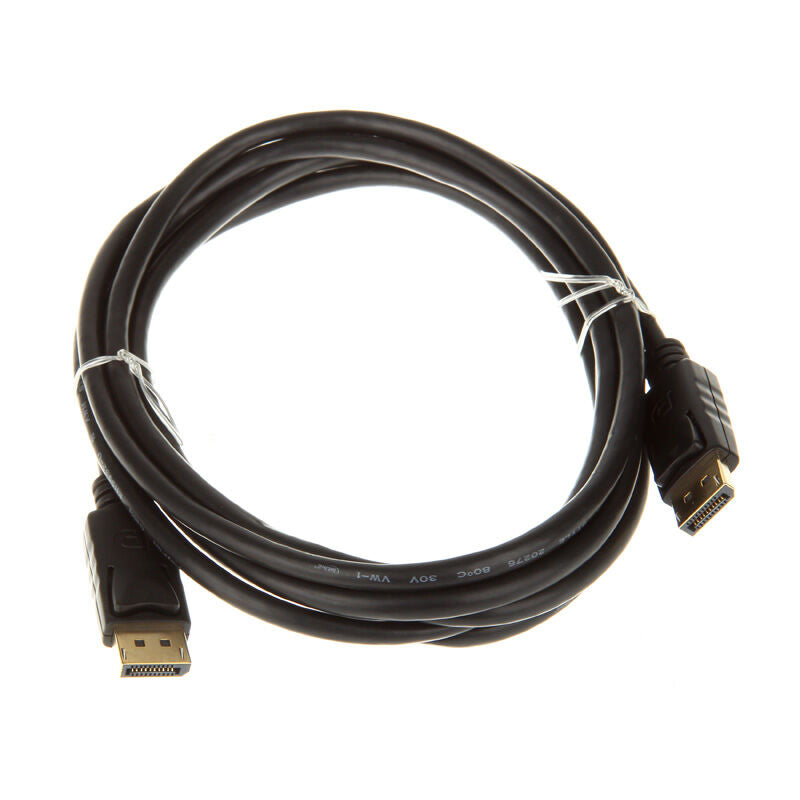 Bakside av InLine 4K UHD DisplayPort kabel 3 m svart