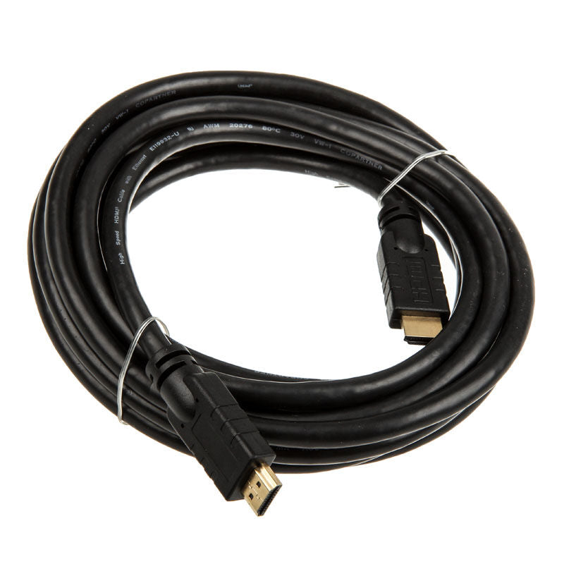 InLine 4K UHD HDMI-kabel svart 5 m HDMI 2.0 bakside