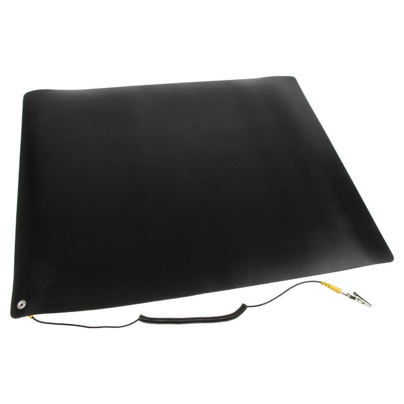 InLine antistatisk arbeidsmatte 50 x 60 cm grå forfra