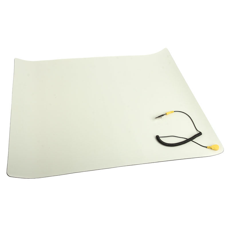 InLine antistatisk arbeidsmatte 50 x 60 cm grå bakside