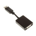 InLine DisplayPort til DVI-D adapter svart forfra
