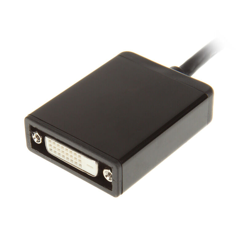 InLine DisplayPort til DVI-D adapter svart nærbilde