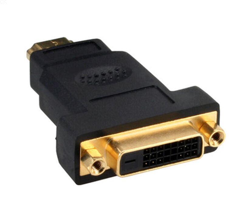 InLine DVI til HDMI adapter DVI-D hunn forfra