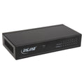 Foran på InLine Gigabit nettverkssvitsj 8-port 1 Gbit/s vifteløs