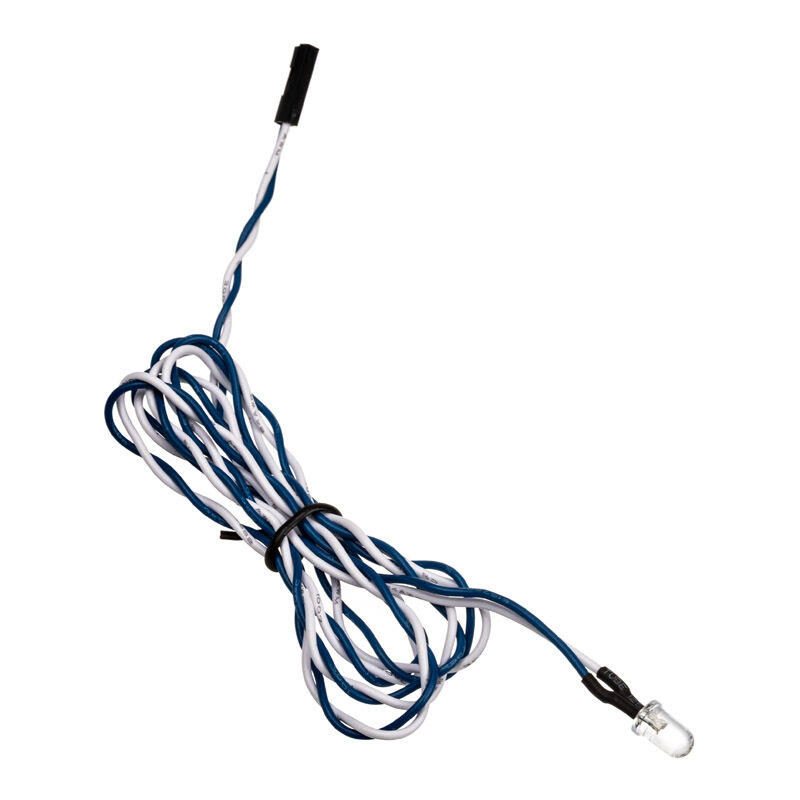 InLine HDD/Power-LED for hovedkort frontpanel blå 80 cm bakside