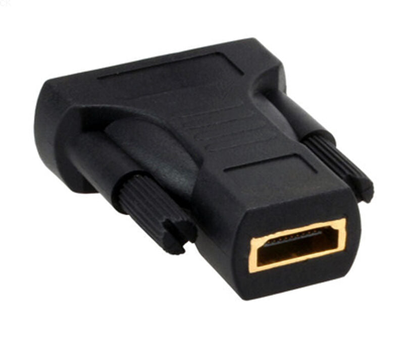 InLine HDMI til DVI adapter hannkontakt bakside