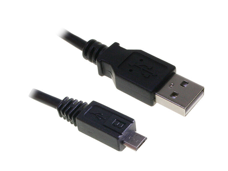 InLine Micro-USB 2.0 kabel USB-A til Micro-B 1,5 m forfra