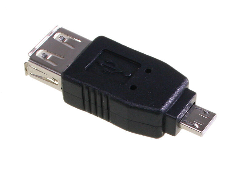 InLine Micro-USB adapter Micro-A hann til USB-A hunn forfra