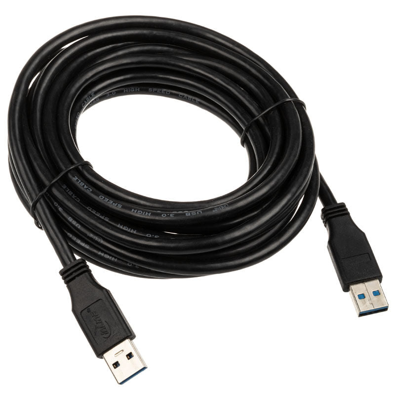 InLine USB 3.0 kabel USB-A til USB-A svart 5 m detalj