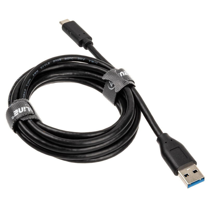 InLine USB 3.2 Gen 2 kabel USB-C til A svart 2 m bakside