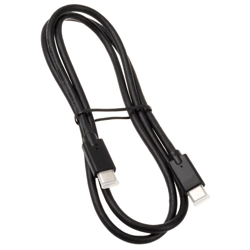 InLine USB 3.2 Gen.2 kabel USB-C til USB-C svart 1 m bakside