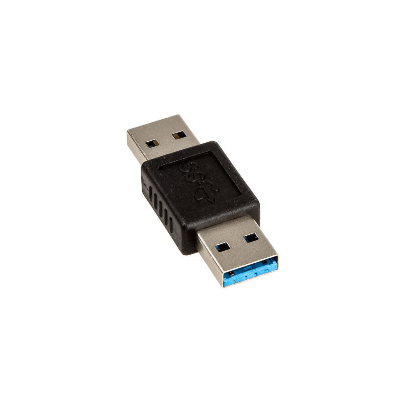 InLine USB 3.0 adapter USB-A hann til USB-A hann forfra