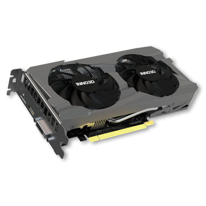 INNO3D GeForce RTX 3050 Twin X2 V2 grafikkort bakside