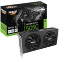 INNO3D GeForce RTX 5050 Twin X2 grafikkort forfra
