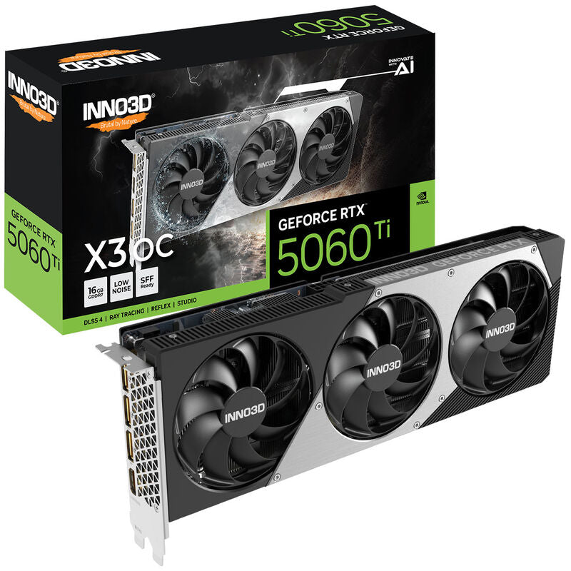 INNO3D GeForce RTX 5060 Ti X3 OC grafikkort forfra