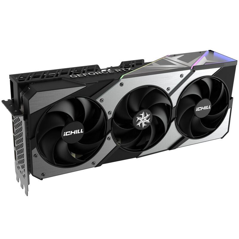 Visning av tilkoblinger på INNO3D GeForce RTX 5070 Ti iChill X3
