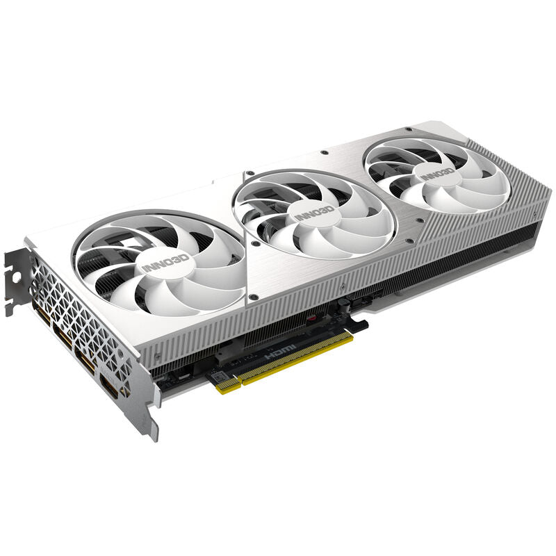 INNO3D GeForce RTX 5070 Ti X3 OC White grafikkort bakside