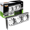 INNO3D GeForce RTX 5070 Ti X3 OC White grafikkort forfra