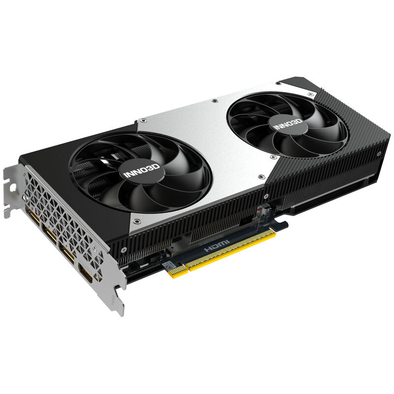 INNO3D GeForce RTX 5070 Twin X2 grafikkort bakside