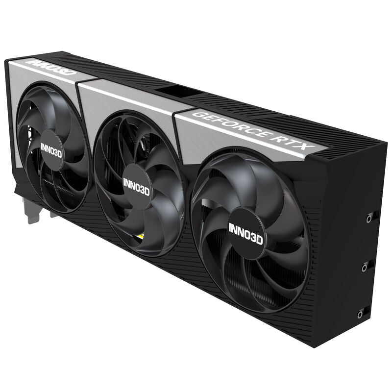 INNO3D GeForce RTX 5080 X3 OC grafikkort logo detalj