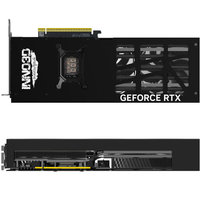 INNO3D GeForce RTX 5080 X3 OC grafikkort PCB detalj