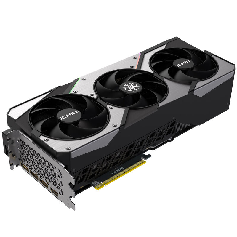 INNO3D GeForce RTX 5090 iChill X3 grafikkort bakside