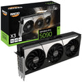 INNO3D GeForce RTX 5090 X3 grafikkort forfra