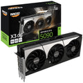INNO3D GeForce RTX 5090 X3 OC grafikkort forfra