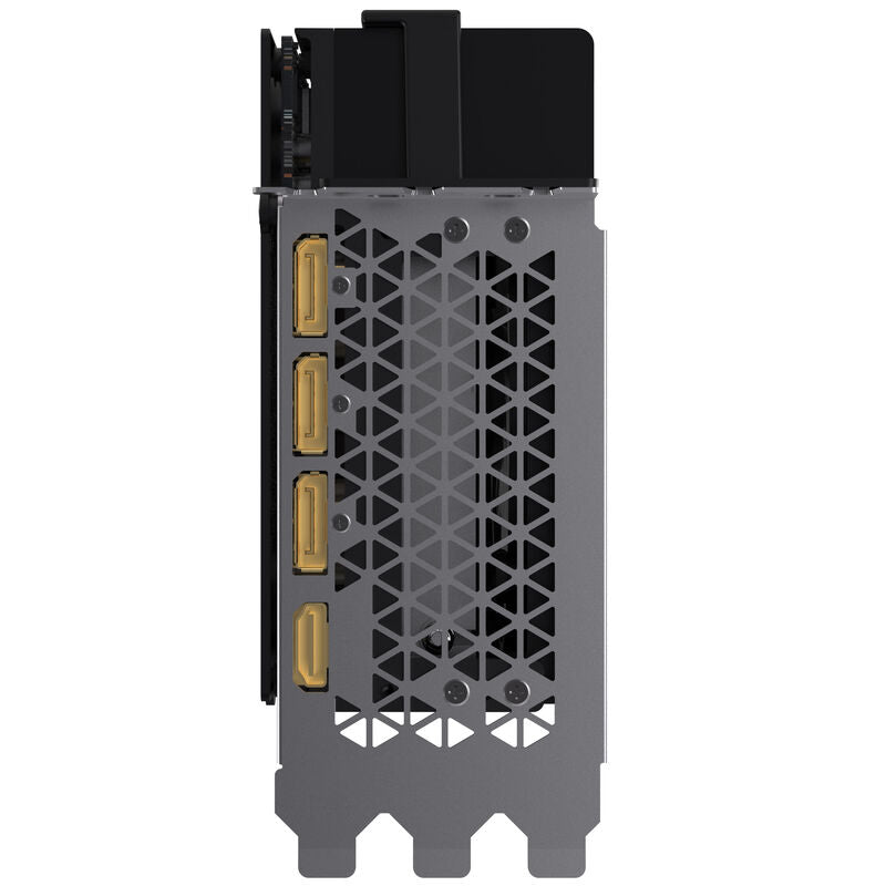 INNO3D GeForce RTX 5090 X3 OC grafikkort montert i PC