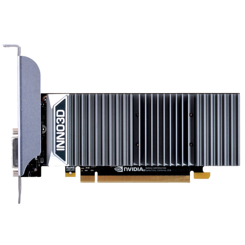 Detaljbilde av INNO3D GT 1030 0dB passiv grafikkort