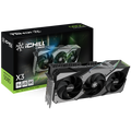 INNO3D RTX 5080 iChill X3 grafikkort forfra med RGB-belysning