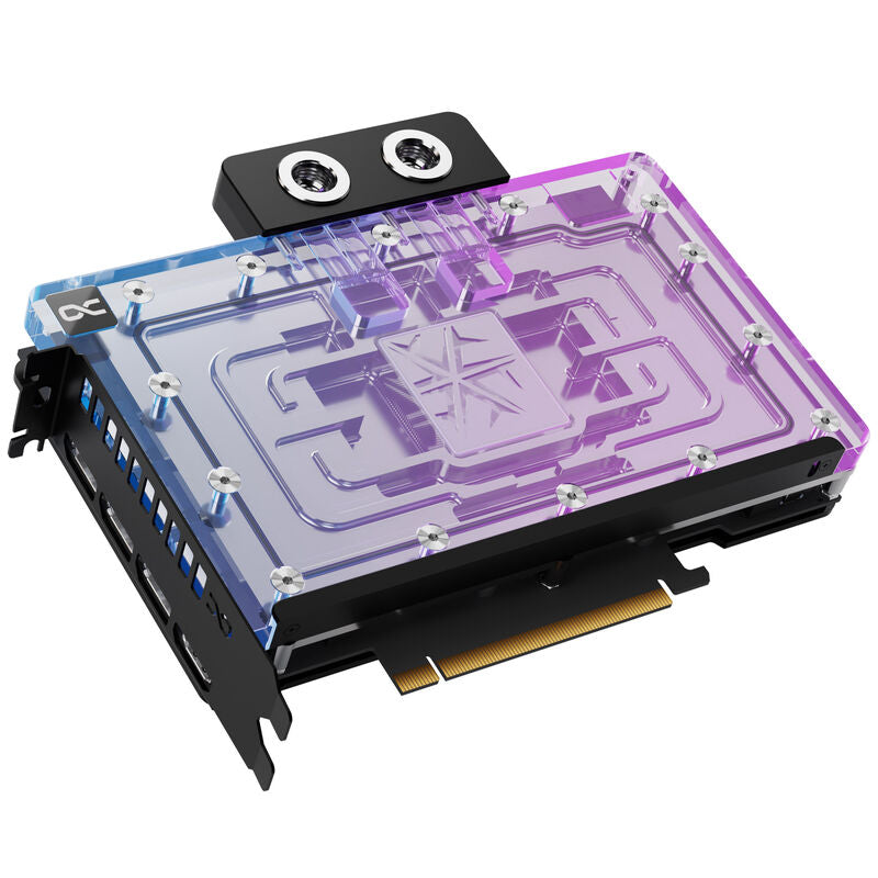 INNO3D RTX 5090 iChill Frostbite grafikkort bakside