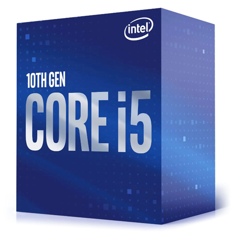 Intel Core i5-10400 prosessor bakside