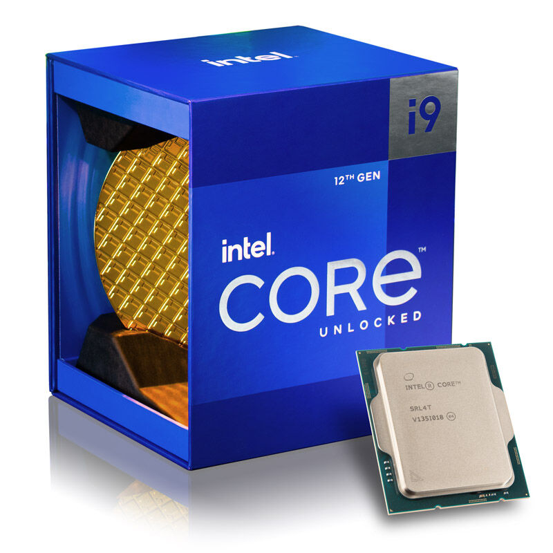 Intel Core i9-12900K prosessor forfra