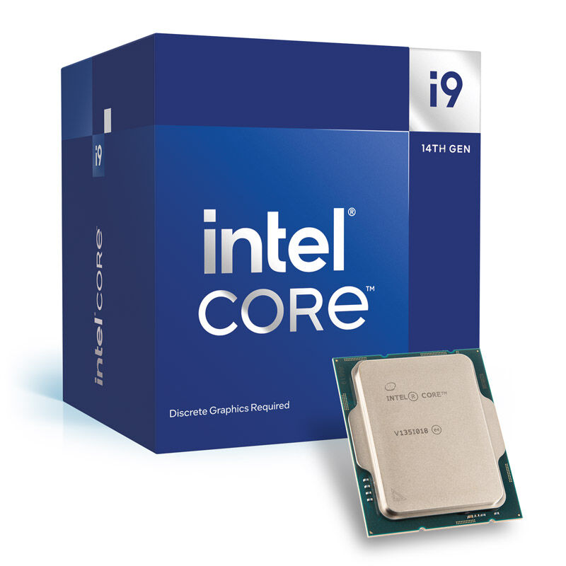 Intel Core i9-14900F prosessor forfra