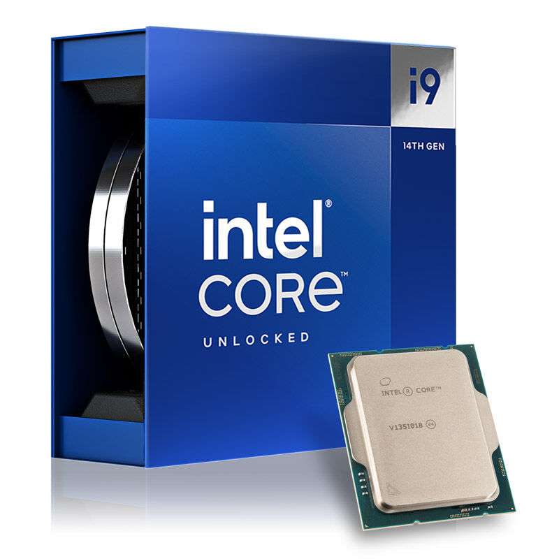 Intel Core i9-14900K prosessor forfra