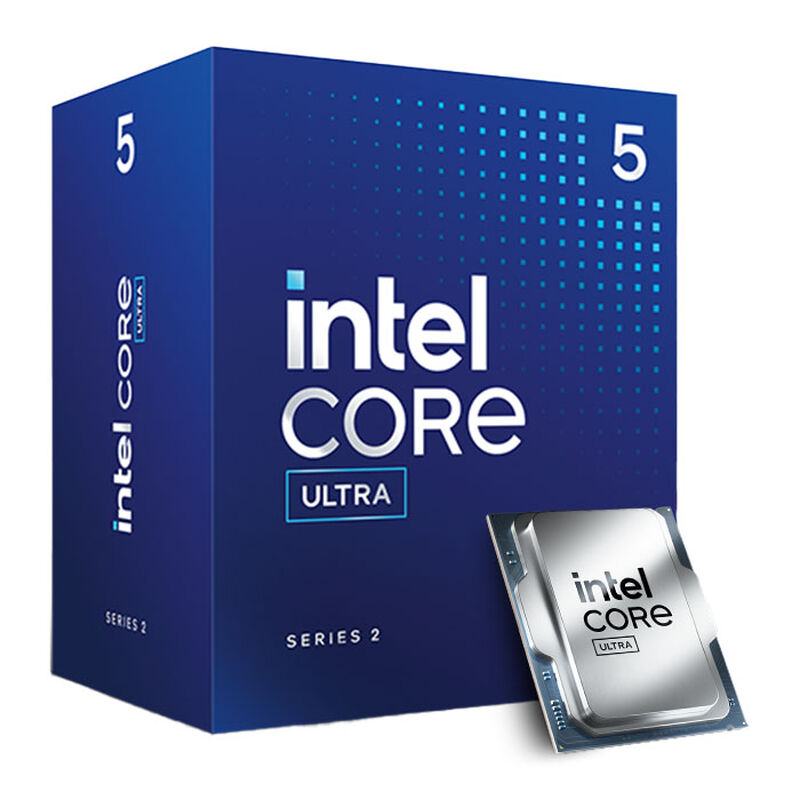Intel Core Ultra 5 225 prosessor forfra