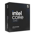 Intel Core Ultra 5 245K prosessor forfra