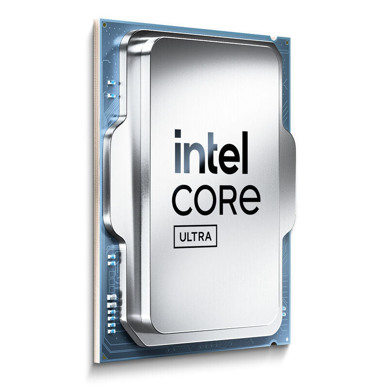 Detaljbilde av Intel Core Ultra 7 265K prosessor