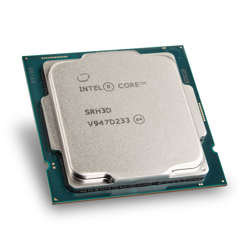 Baksiden av Intel Pentium Gold G6600 prosessor